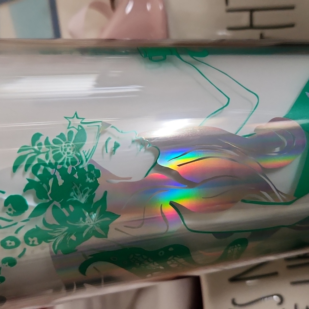 Last One, 2022 Starbucks Siren Mermaid Venti Cold Drink Cup 24 oz mint/pearl